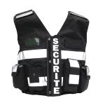 Gilet haute visibilité THOR noir