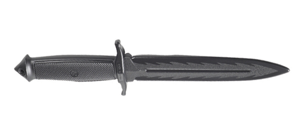 Dague plastique noire - 31 cm