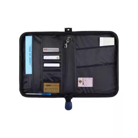 Porte documents organiseur véhicule - NYLON BLEU | Aquiserv