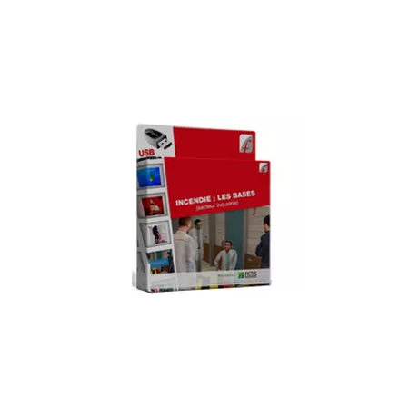 Support formateur Clé USB Incendie bases (Industrie)