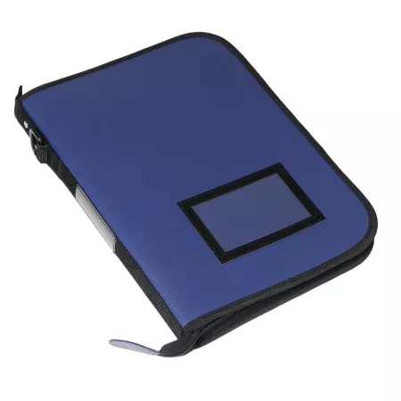 Porte documents organiseur véhicule SIMILI CUIR BLEU