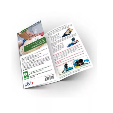 Dépliant formation Recyclage Défibrillateur | Aquiserv