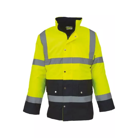 Veste sécurité bicolore haute visibilité 2 couleurs dispo