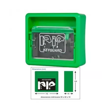 Boîtier d'urgence standard KEYGUARD