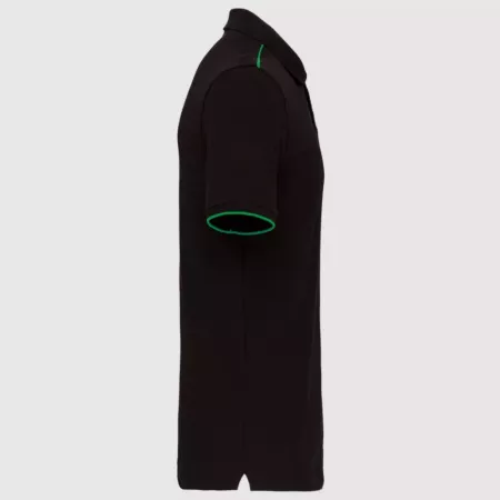 Polo DayToDay contrasté manches courtes homme