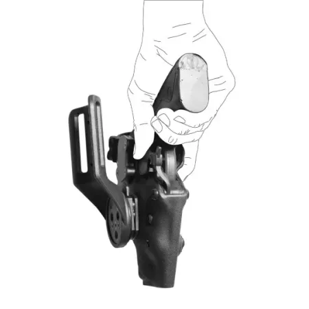 Holster droitier Vegatek Short VKS807 noir pour SIG PRO 2022 - VEGA