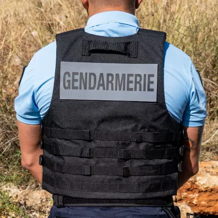 Housse gilet pare-balles opérationnelle pour plaques balistiques