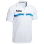 Polo blanc manches courtes<br>Police Municipale