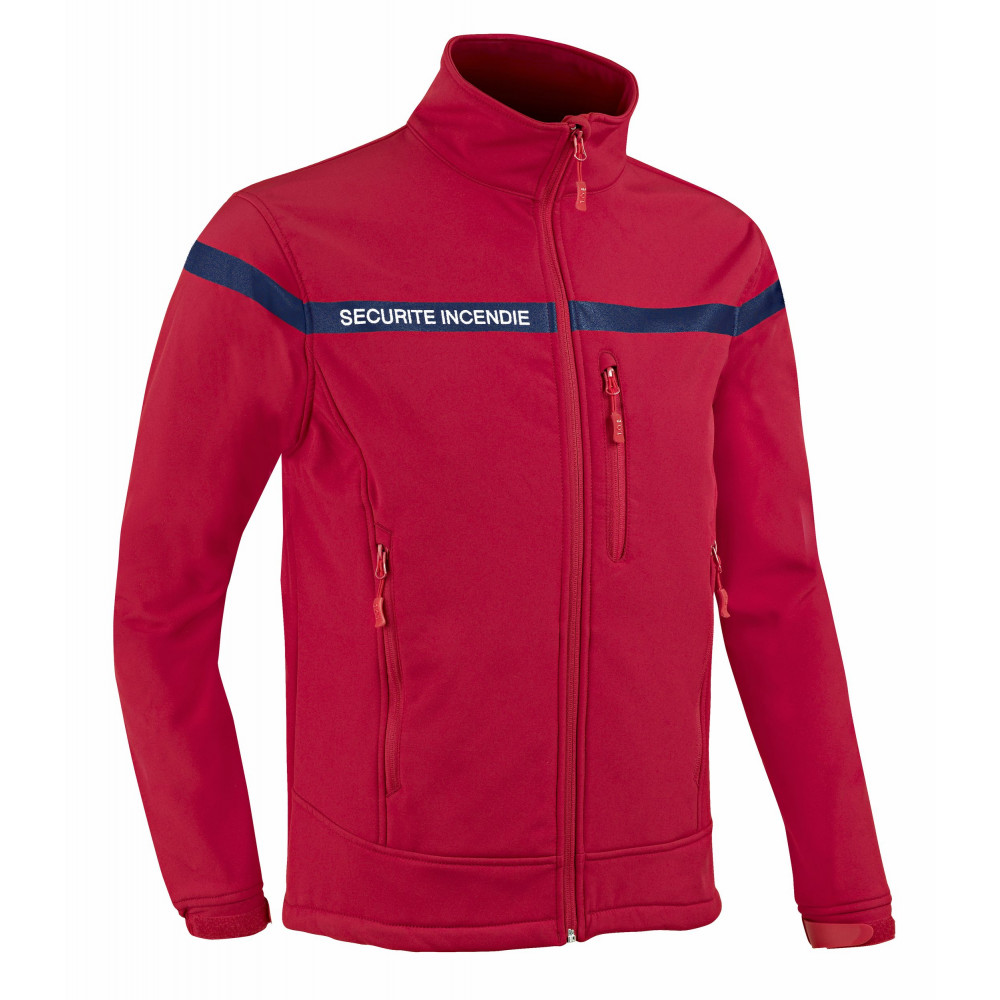 Blouson softshell Scurit Incendie - SSIAP