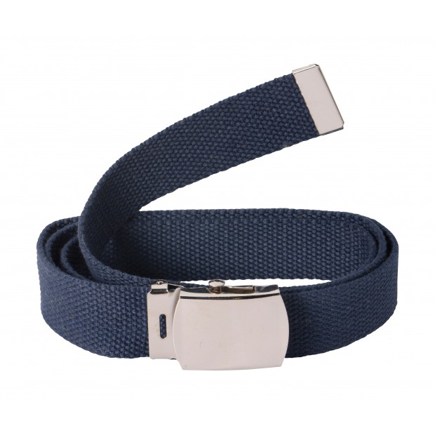 Ceinture toile bleue