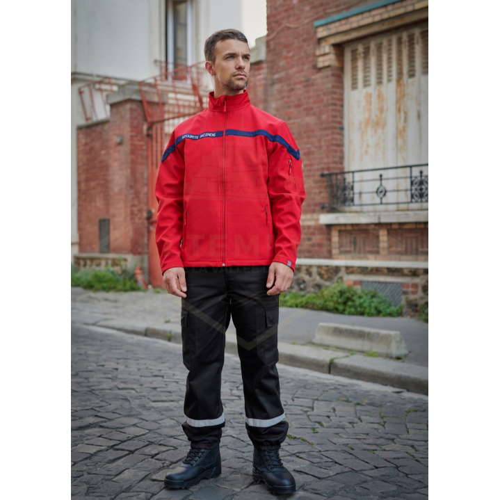 Blouson softshell Scurit Incendie - SSIAP