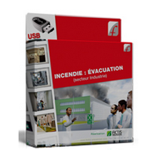 Support formateur - Cl USB : Incendie : vacuation (Industrie)