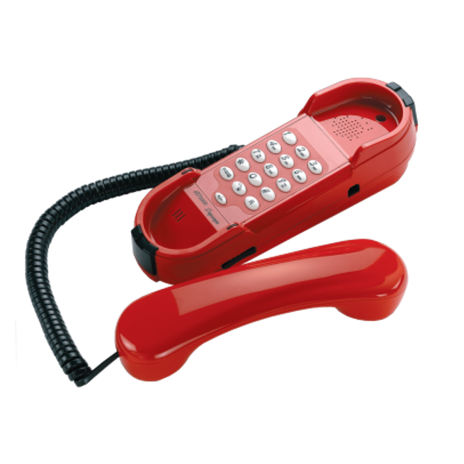 Tlphone rouge avec clavier