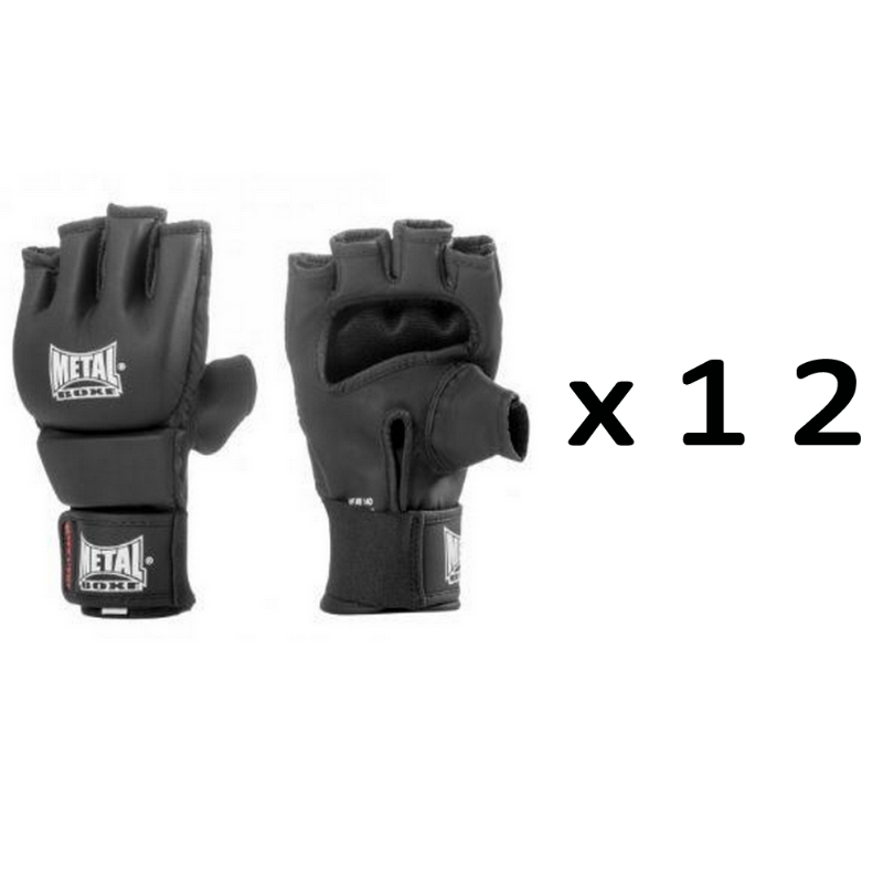 Pack de 12 paires de Gants d'Entranement type MMA
