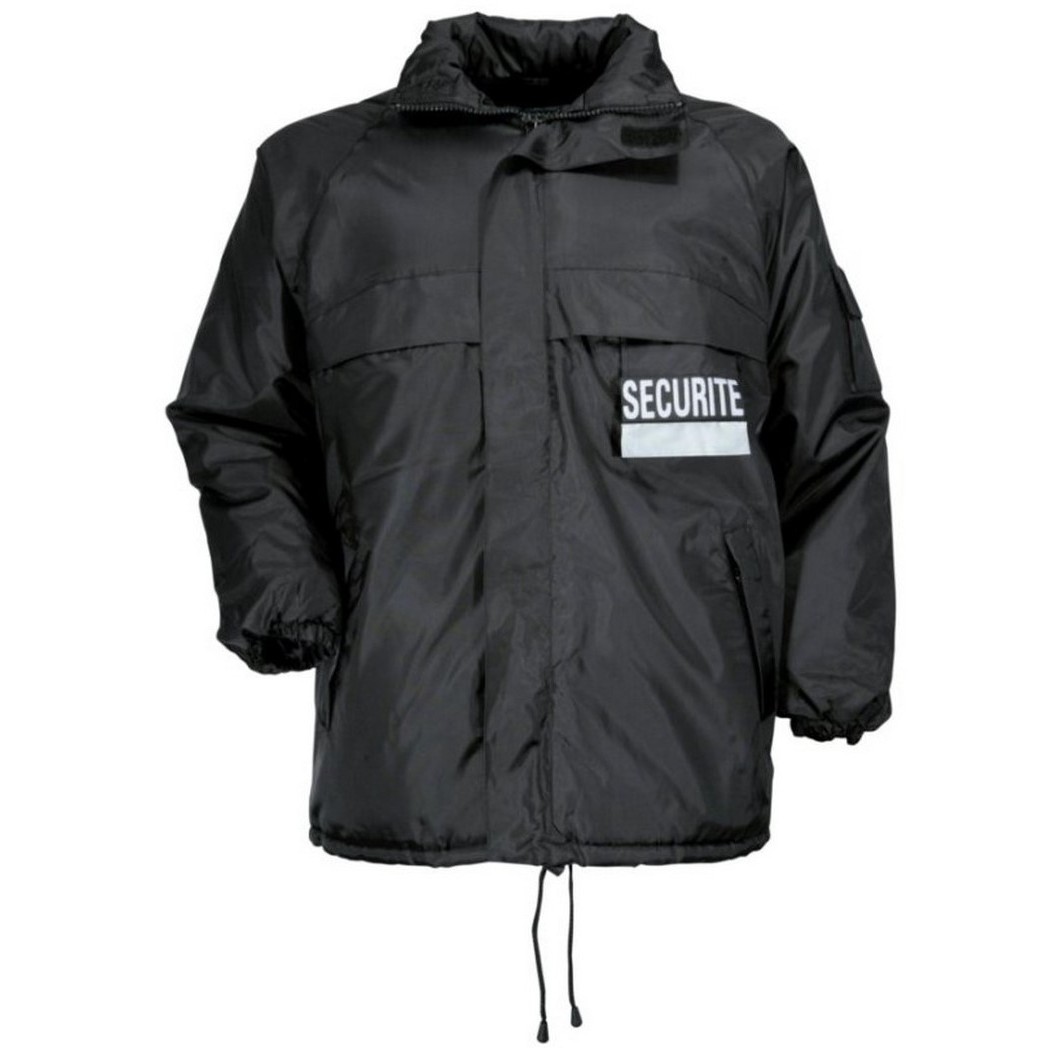 Parka SECURITE noire