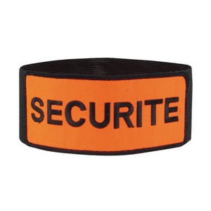 Brassard SCURIT orange velcro