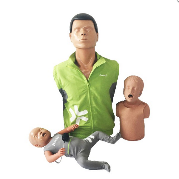 Pack 3 mannequins Ambu Basic